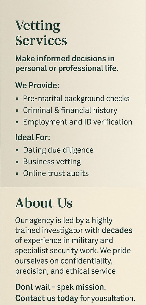 vetting